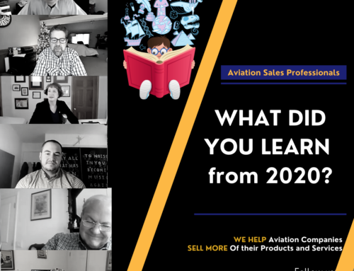 Aviation Sales & Marketing Pros – What Did You Learn from 2020?